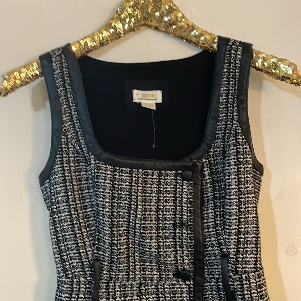 Maeve Tweed Mini Dress // No Belt //Missing Belt - Picture 10 of 14